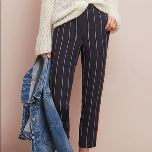 Anthropologie Piped + Striped Pant ❤️